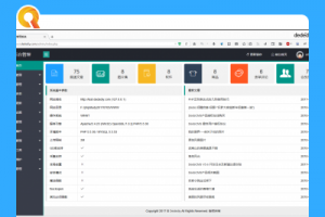 织梦十分摩登简练的layui框架后台模板