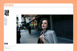 (自适应手机版)响应式炫酷摄影相册网站源码 图集画册类网站DedeCMS整站模板