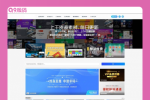 上千素材资源整站上万个源码打包完整运营版/带RiPRO主题无需授权