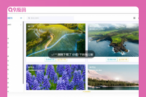 无后台自适应ZYI 壁纸网站源码