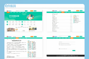 精美简洁作文范文网站源码 易优CMS模板