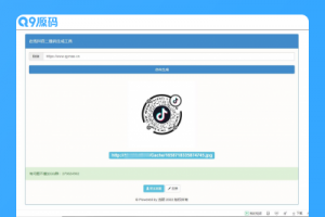 很火的市面上价值5k生成抖音二维码工具