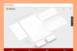 (自适应手机端)响应式品牌设计公司网站源码 画册包装设计类pbootcms网站模板