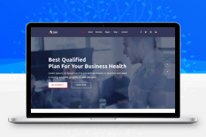 商务咨询管理公司HTML5模板