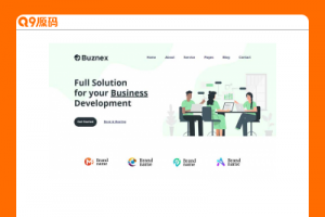 通用的公司业务展示响应式模板