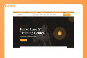 骑马训练牧场官网响应式模板