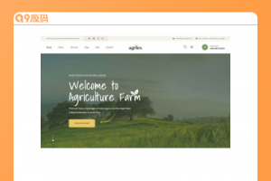 有机生态农业官网HTML模板
