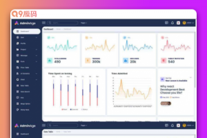 Bootstrap邮箱管理社区博客后台管理系统html静态网站模板