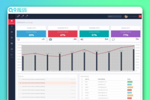 cms管理系统后台模板 Atomios7风格cms后台网站模板