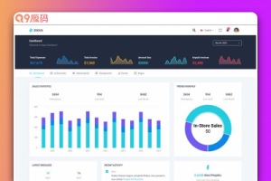 Bootstrap管理系统模板 后台管理系统网站模板