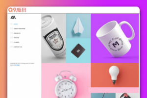 创意作品设计工作室网页模板