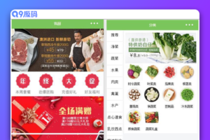 蔬菜生鲜商城小程序源码 界面精美的商城微信小程序源码