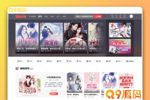 漫画网站小说源码程序CMS系统源码