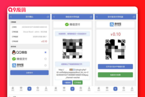 Discuz3.5论坛多合一聚合支付接口插件发布