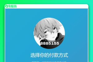 简单响应式收银台个人收款二维码美化版。