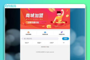 基于彩虹云商城二次开发异世界云商系统源码