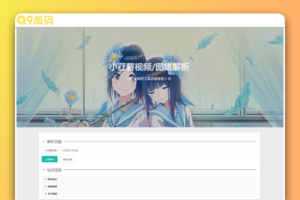 小红书视频图集解析去水印网站源码