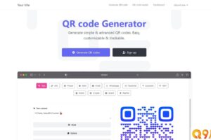 最强国外二维码生成工具源码 URL缩短链接网站源码
